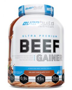 EVERBUILD 100% Beef Gainer  Double Dutch chocolate 2720 g.
