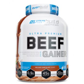 EVERBUILD 100% Beef Gainer  Double Dutch chocolate 2720 g.