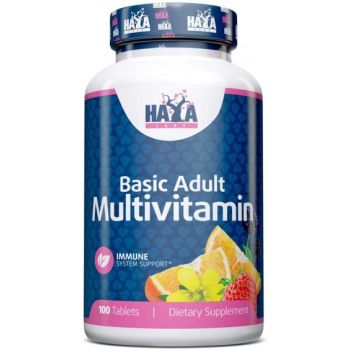 Haya Labs - Basic Adult Multivitamin 100 Tabs.
