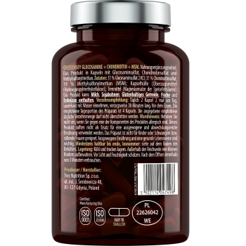 GLUCOSAMINE+CHONDR OITIN+MSM 120cap